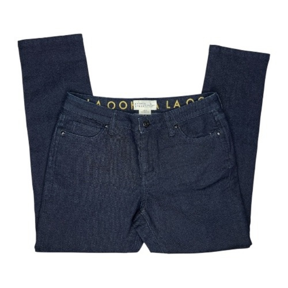 kate spade Navy Straight Leg Jeans